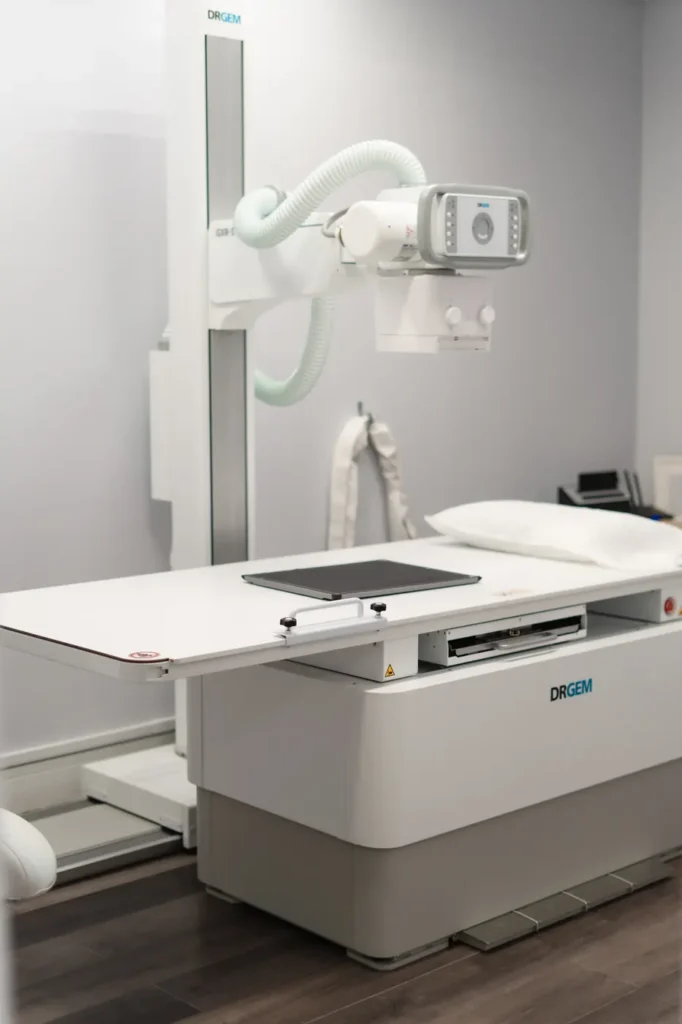 On-site digital X-ray room at FTG Ortho in Aventura